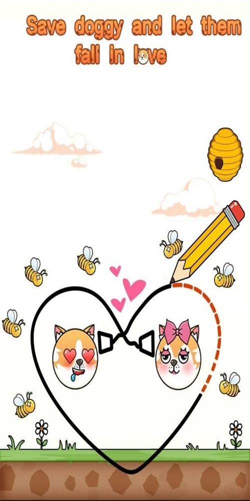 拯救小狗画线